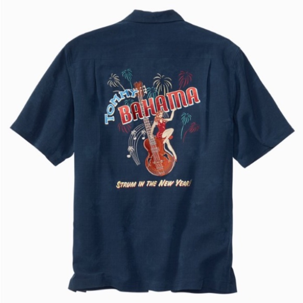 Tommy Bahama 100% Silk Shirt